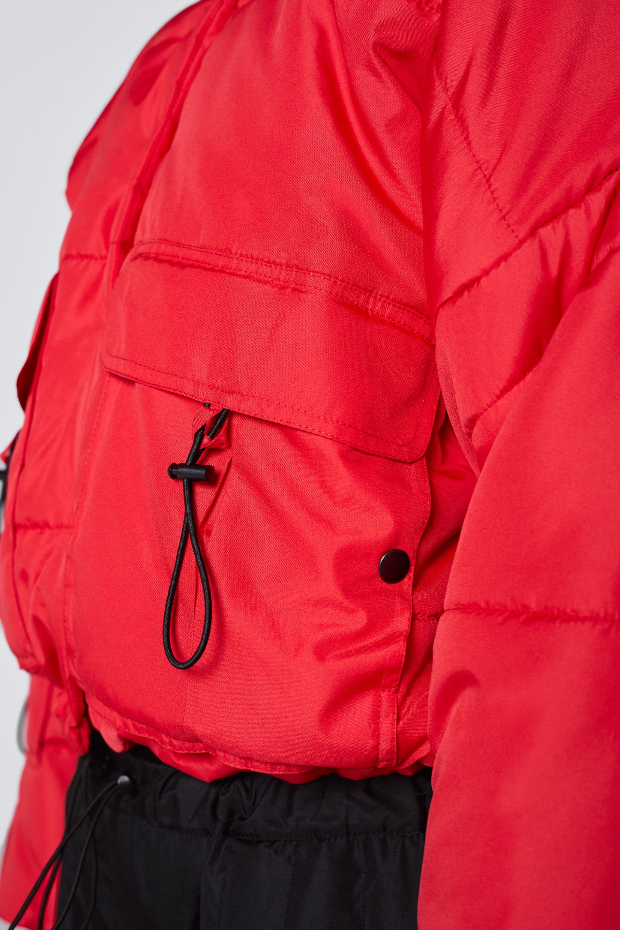 Blaze Crop Puffer Jacket