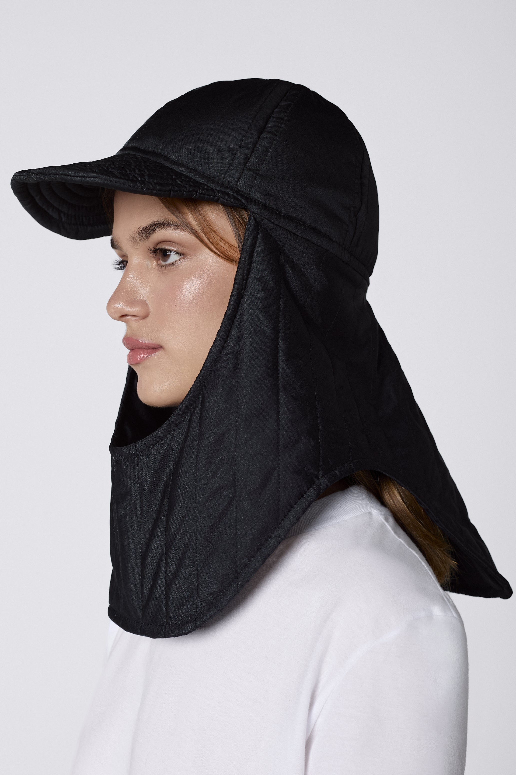 Insulated Quilted Balaclava Cap