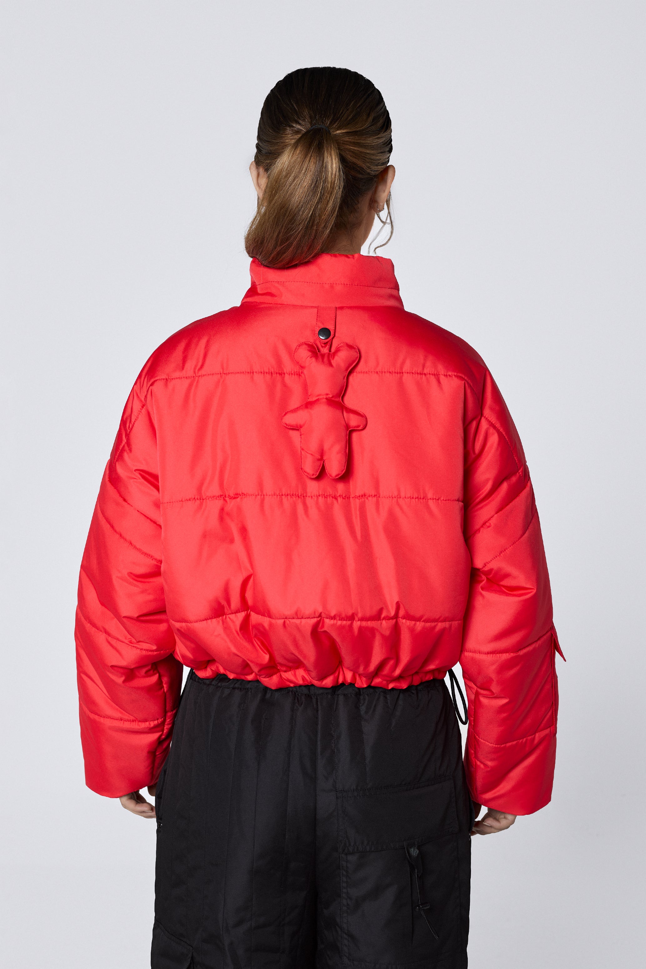 Blaze Crop Puffer Jacket