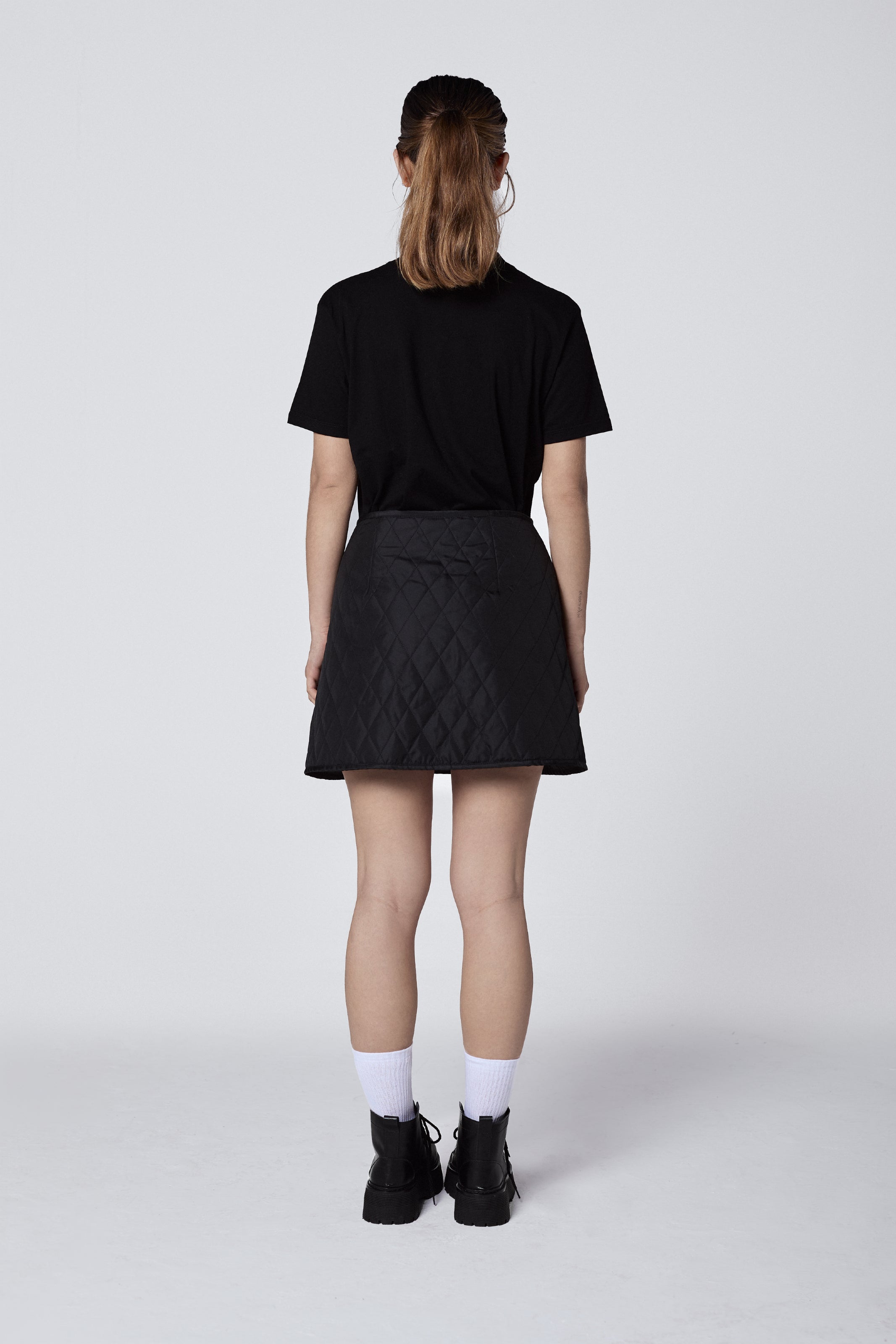 The Quilted Mini Skirt