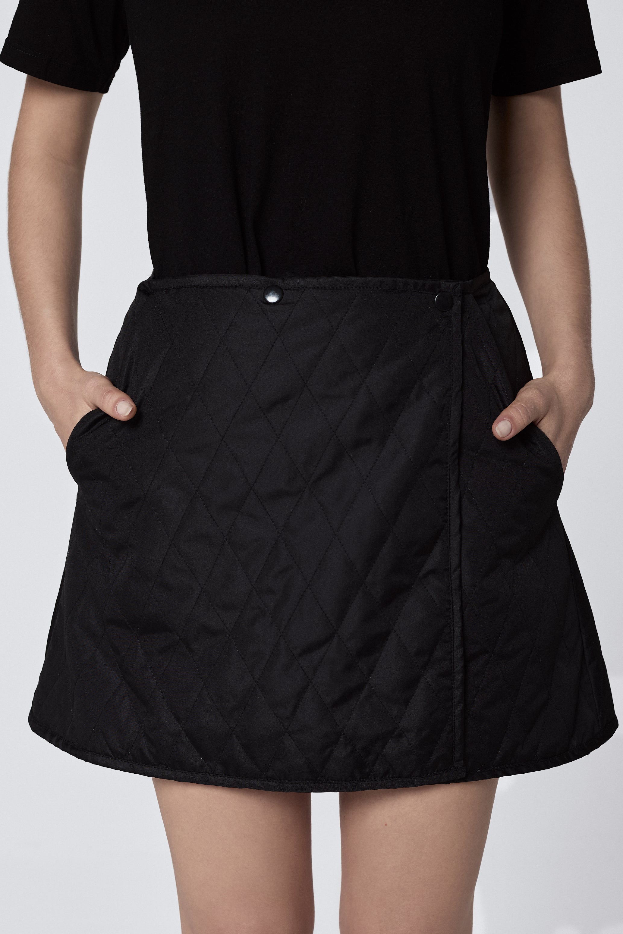 The Quilted Mini Skirt